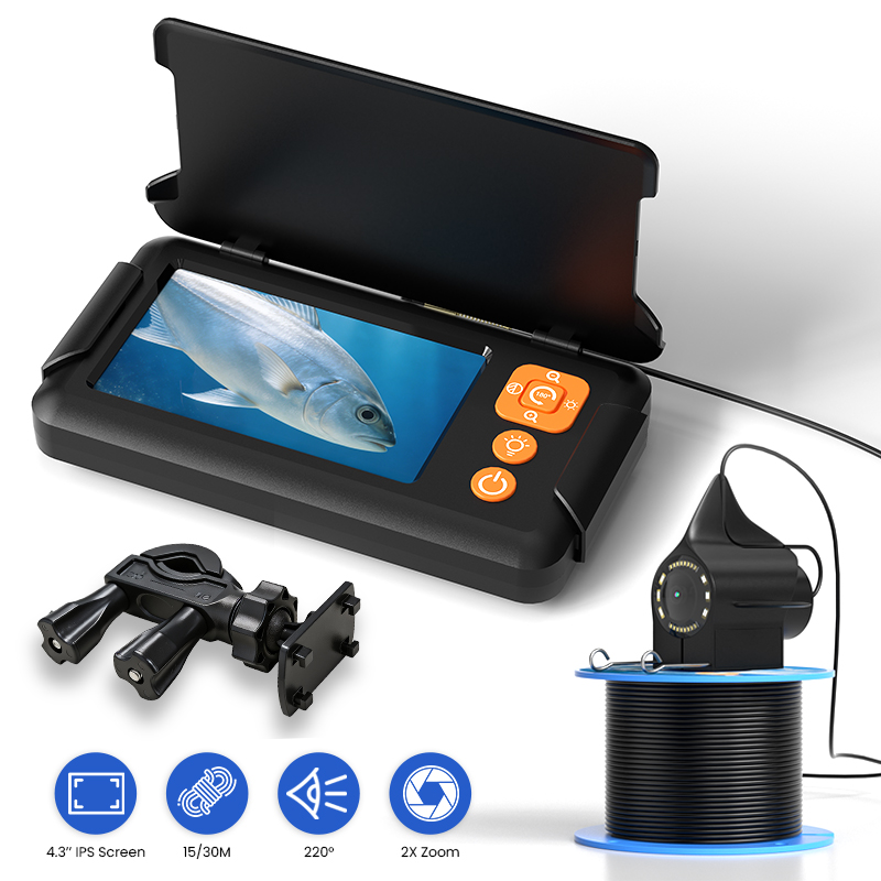Fishing Camera - Caméra de pêche avec écran 4,3''