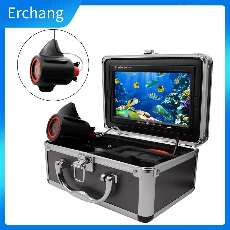 Fishing Depth Finder - Caméra de pêche sous-marine à LED,