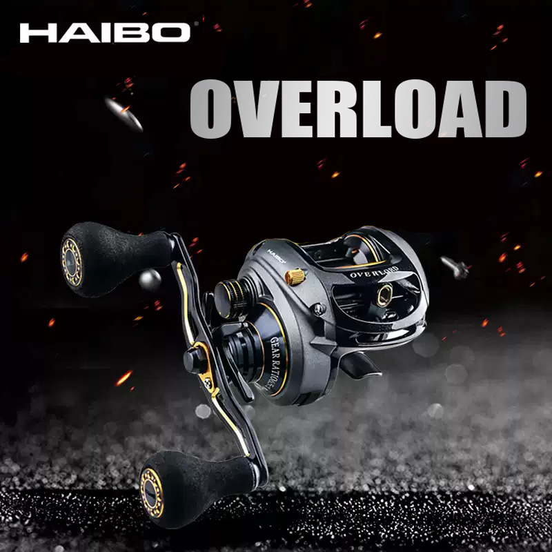 Abu Garcia Reel Max - Haibo surbrillance Baitcasting moulinet de pêche