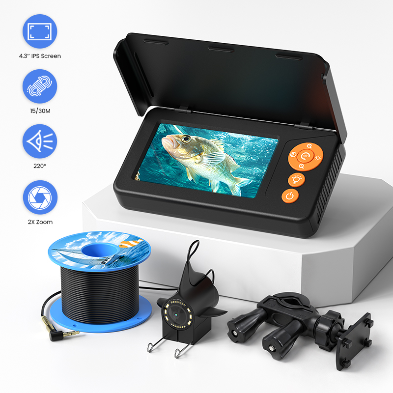 Fish Finder Cable - Caméra de pêche sous-marine avec écran